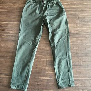 Lululemon olive drawstring pants